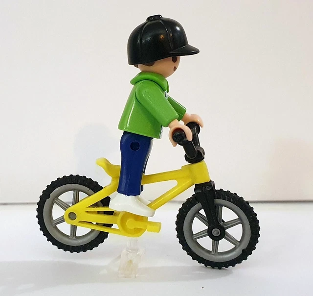 PLAYMOBIL - JEU enfant - petit vélo pour enfant avec garçon - très bon