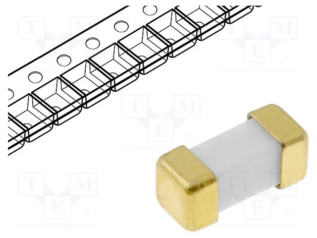 Sécurité : Schmelz Fusible SMD 125VAC 125VDC 5A Céramique 0452005.MRL 2410 - S