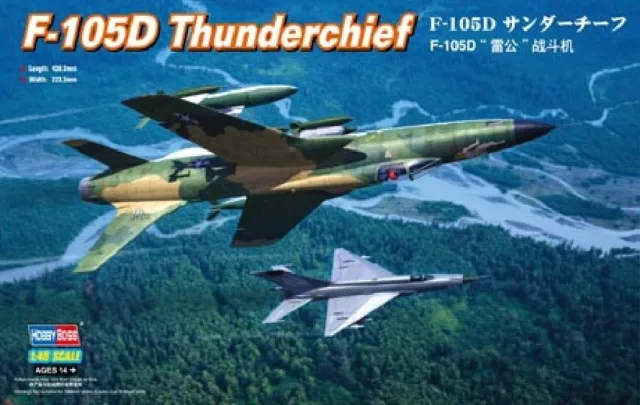 Hobbyboss 1/48 80332 F-105D Thunderchie