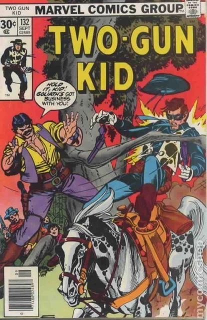 Two-Gun Kid #132 FN 1976 Stock Image