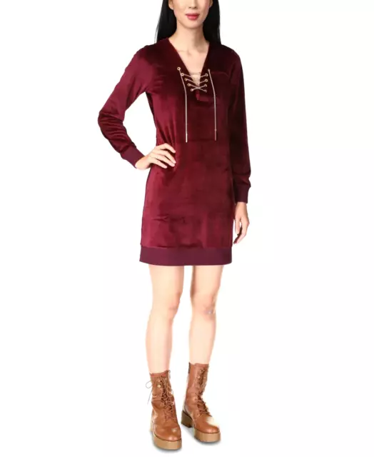 MICHAEL KORS Velour Tunic Dress,