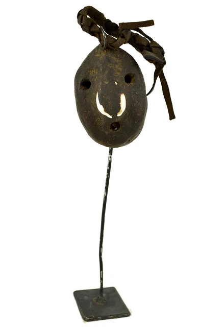 Dan Passport Mask Ivory Coast Custom Stand Rare African Art