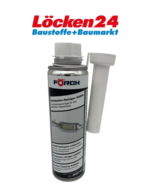 Förch Additiv FÖRCH Katalysator Reiniger Additiv – 300 Ml, Für Kat, Turbolader, AGR-Ventil, Lambdasonde Katalysator Golf 4