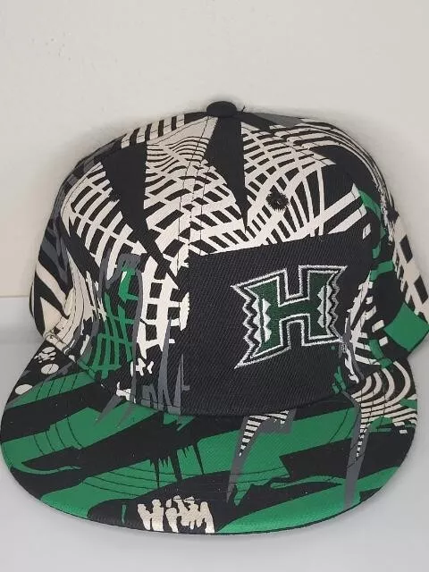 Vintage University of Hawaii Rainbow Warriors Flat Bill Snapback Baseball Cap