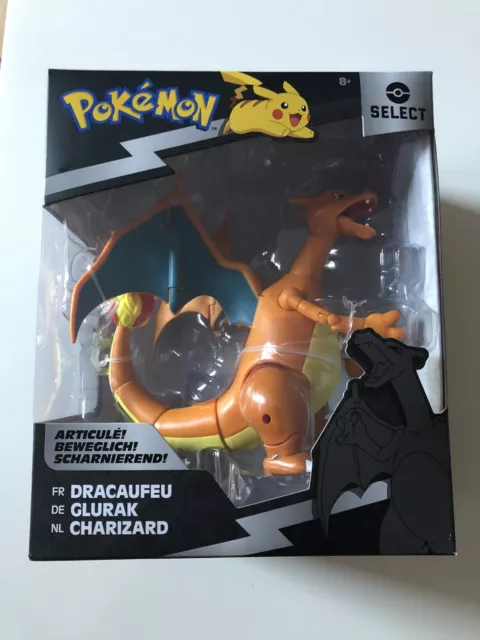 Pokémon 25. Jubiläum Select Actionfigur Glurak 15 cm 25th Anniversary