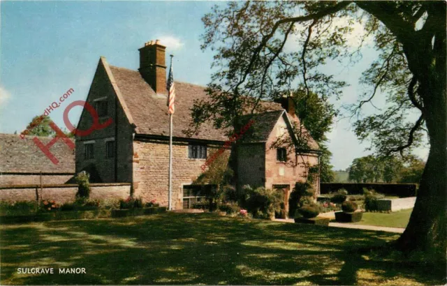 Picture Postcard- Sulgrave Manor [Salmon]