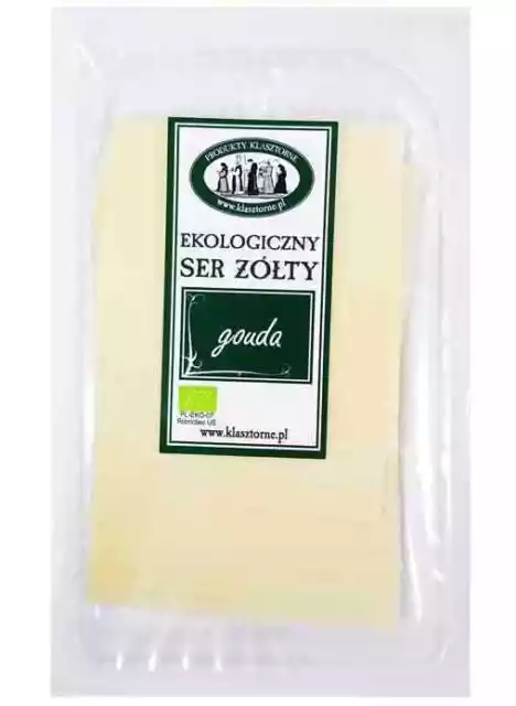 Sliced Gouda cheese BIO 125 g