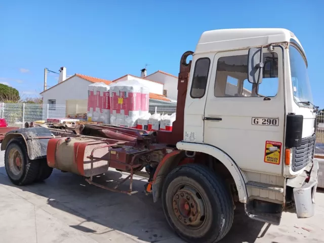 renault g290 polybenne bouille rependeuse pour bitume benne amovible 3