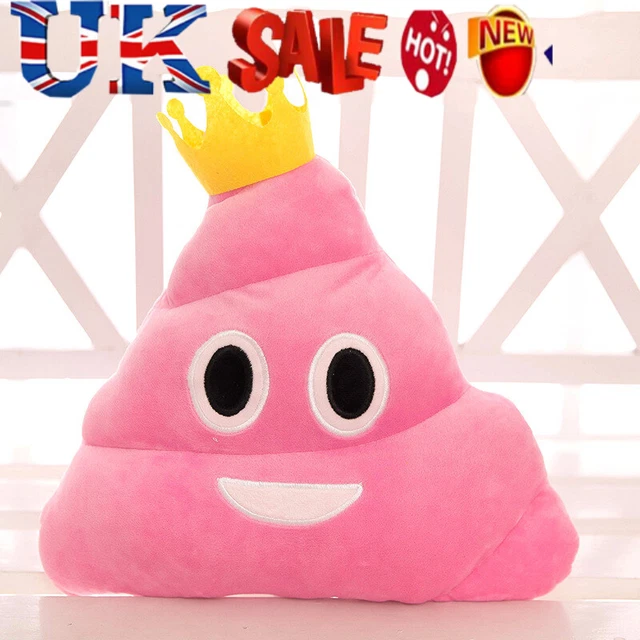 POOP POO FAMILY Emoji Emoticon Pillow Stuffed Soft Plush Toy Gift Home