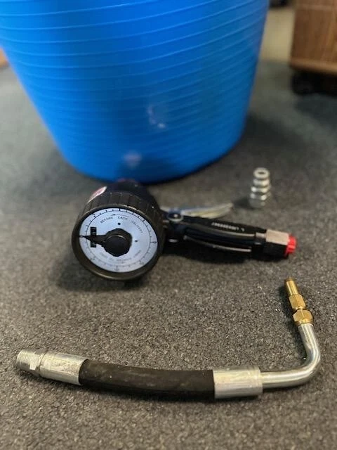 Lincoln 878 Lube meter
