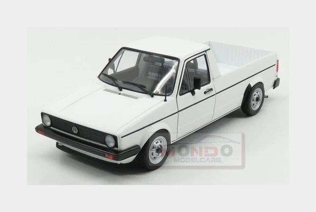 1:18 Solido Volkswagen Caddy Pick-Up Mki 1982 White SL1803501 Modellino