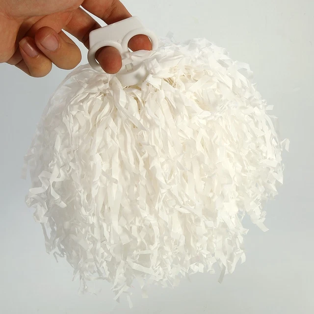 8 Colors 2pcs Cheerleading Poms PE Cheer Poms Cheerleading Kit Accessories
