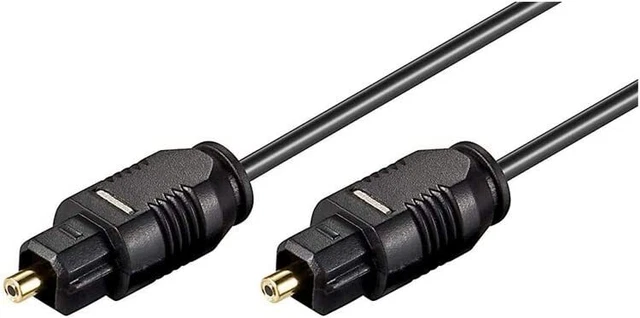Goobay 51218 Optique Toslink Câble pour Hifi-Systeme 2,2mm; 3M Longueur