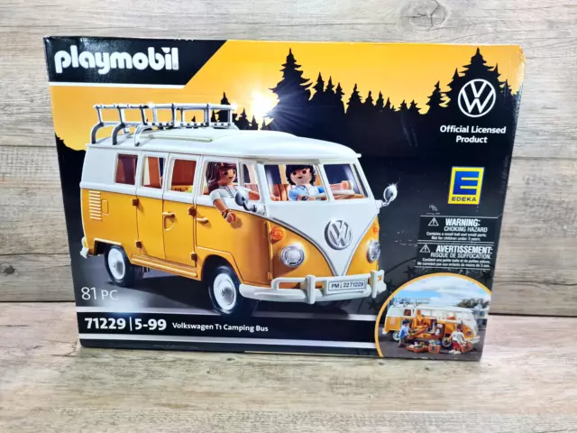 PLAYMOBIL® 71229 VW T1 Edeka Edition Sonderset Orange Bulli NEU OVP MISB Promo