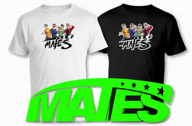 Tshirt Mates Youtuber Maglia Maglietta 100% Cotone