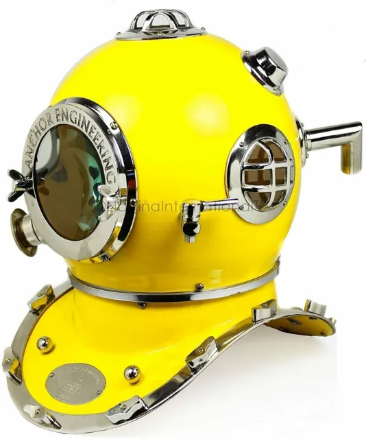 House Of Antique Mark V 18" US Navy Divers Helmet Maritime Scuba Vintage Replica