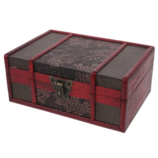 Scatola In Legno 22,5x22,5x10 Cm - Portaoggetti Multiuso Per Decorazione, Gioielli O Ricordi, Grezzo Da Personalizzare - Foto 3