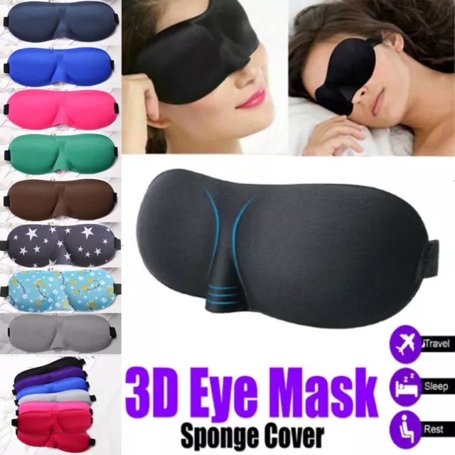 Cover Aid Masques Pour Les Yeux En Éponge De Repos 3D Masque De Sommeil #