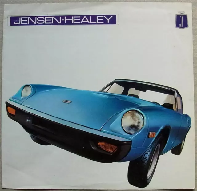 JENSEN HEALEY LF Car Sales Brochure 1972 #5033/2.72/CP