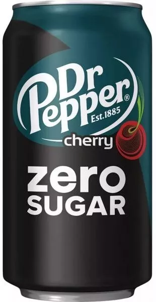 Dr. Pepper USA Zero Sugar Cherry (scatole 24 x 0,355 litri)