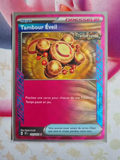 Carte Pokémon - Tambour Éveil 141/162 - Forces Temporelles EV05 neuf