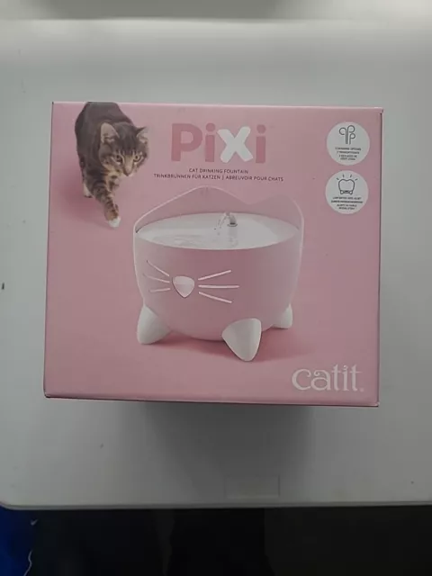 Catit PIXI Cat Drinking Fountain Pink