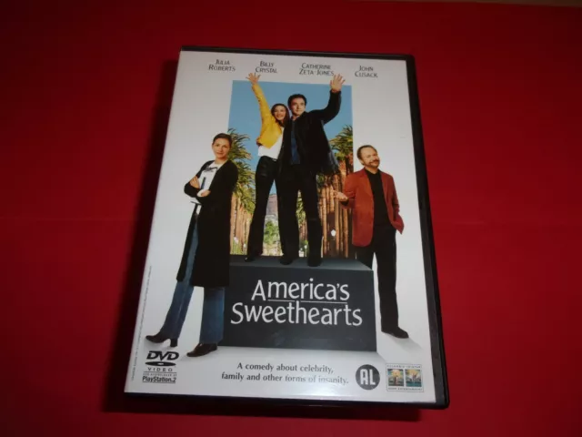 DVD,"AMERICA SWEETHEARTS",julia roberts,catherine zeta jones,john cusack,(3306)