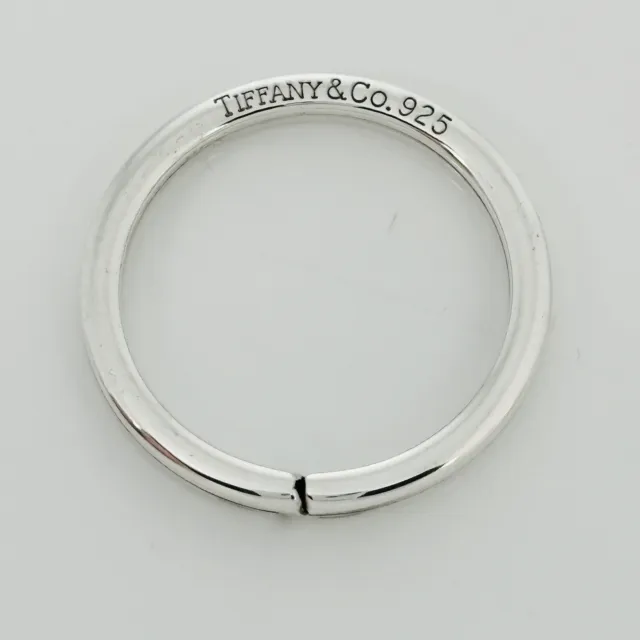 Tiffany & Co Key Ring in Sterling Silver Keyring Keychain