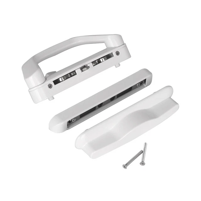 Set 4 Maniglie Di Manovra Per Roulotte, 180 Mm, Plastica Bianca - Montaggio Facile Senza Viti Incluse Set 4 Maniglie Di Manovra Per Roulotte, 180 Mm, Plastica Bianca - Montaggio Facile Senza Viti Incluse