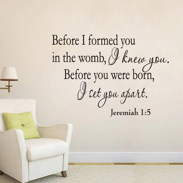 1PC Bible Verset Sticker Porte-Serviette en papier Support Mural