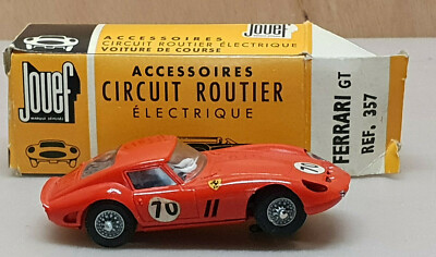 Circuit Routier Jouef – Ferrari 250 GTO Jaune Fonctionnelle + Cadeau