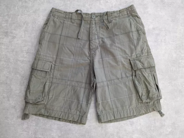 NIGEL CABOURN UTILITY Cargo Shorts Waist 32 Beige Hiking Linen Cotton Combat 39.99 PicClick UK