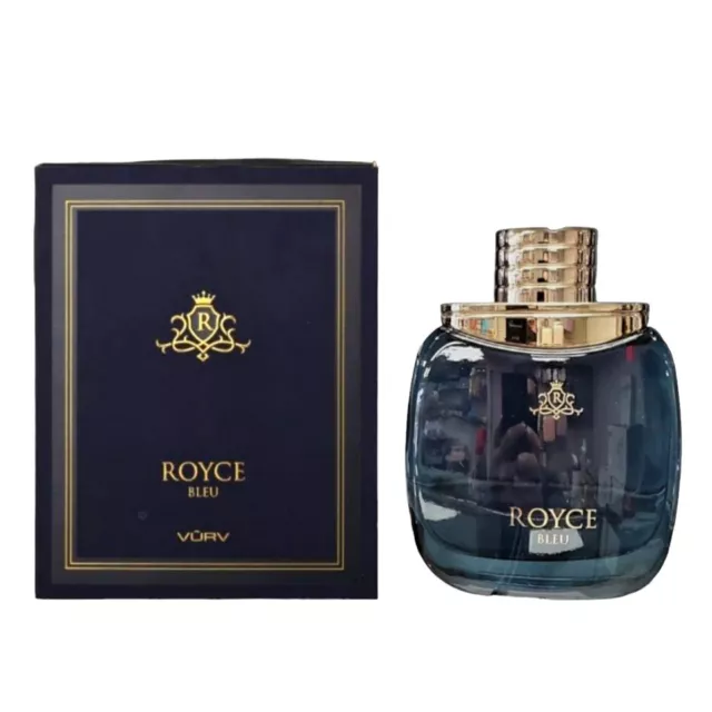 ROYCE BLEU VURV Pour Homme 3.4 Fl Oz / 100 Ml Eau De Parfum Spray For Men  $27.50 - PicClick