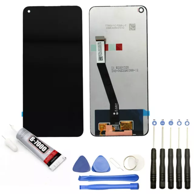 Vitre Tactile+ Ecran Lcd Pour Xiaomi Redmi Note 9 6.53" Vert + Outils + Colle