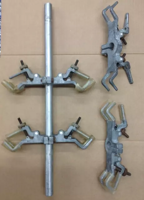 4 - Burrell Scientific Model No. 75-777 Shaker Clamps