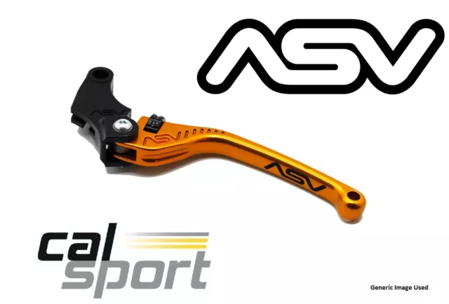 ASV Honda CBR600RR 2007-2015 F3 Long Gold Clutch Lever