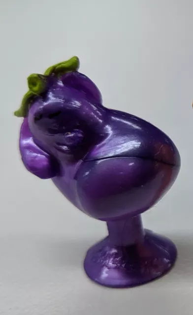 Coles Stikeez RARE Metallic Eddie Eggplant Stickeez