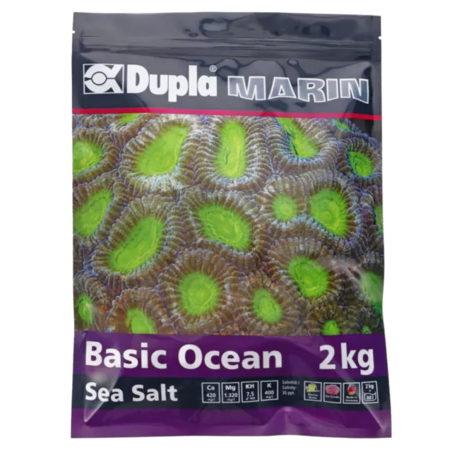 Dupla Marin Basic Ocean Sea Salt 2 kg Beutel Meersalz Salz Steinkorallen Riff