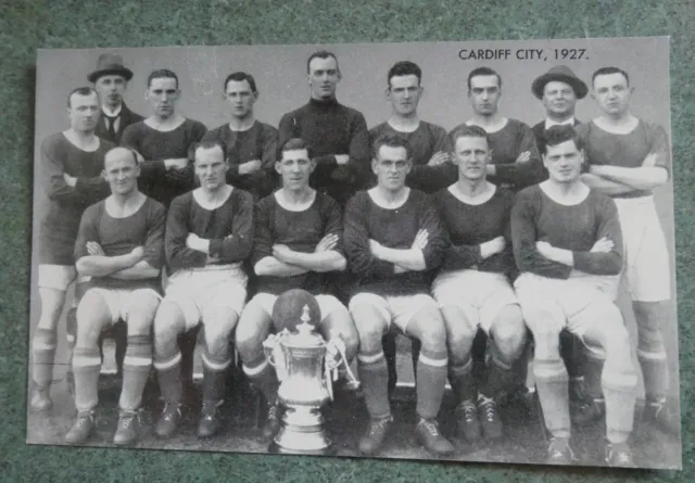 1927 Caridff City Fc Original Berühmte Mannschaft In Fussballgeschichte Karte Dc Thomson