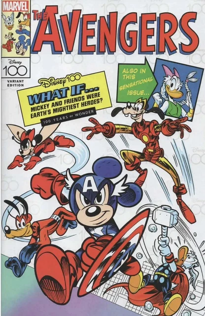 Amazing Spider-Man 17 Nm Pastrovicchio Disney100 Mickey Mouse What If? Variant
