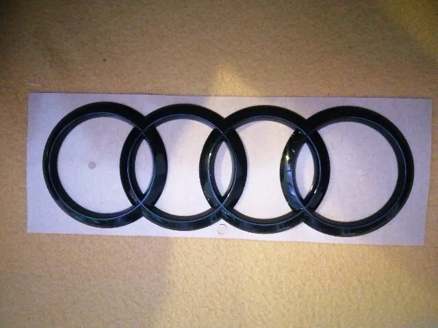 Original Audi A3 /Sportback 8Y Ringe Emblem  für hinten 8Y4853742A T94 Schwarz