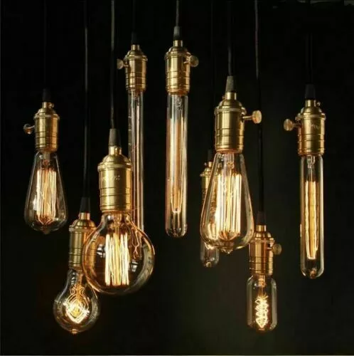 Industrial Vintage Lamp Retro Edison Antique Filament Light Bulb E27/ B22 60W