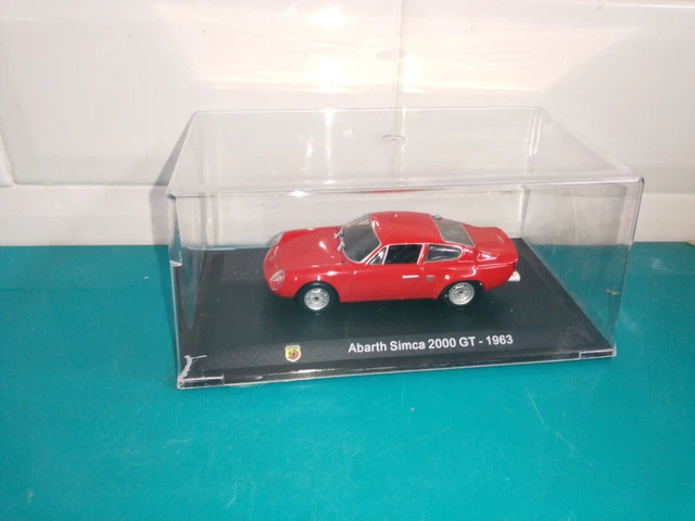 ABARTH COLLECTION HACHETTE 1/43 MENU' A TENDINA