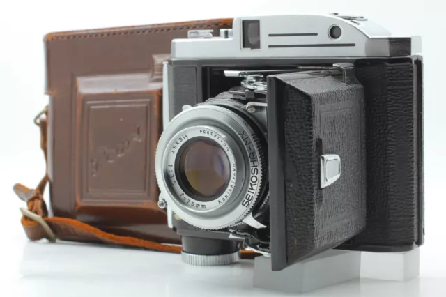 [Near MINT w/ Case] Konica Pearl III 6x45 Rangefinder Film Camera From JAPAN