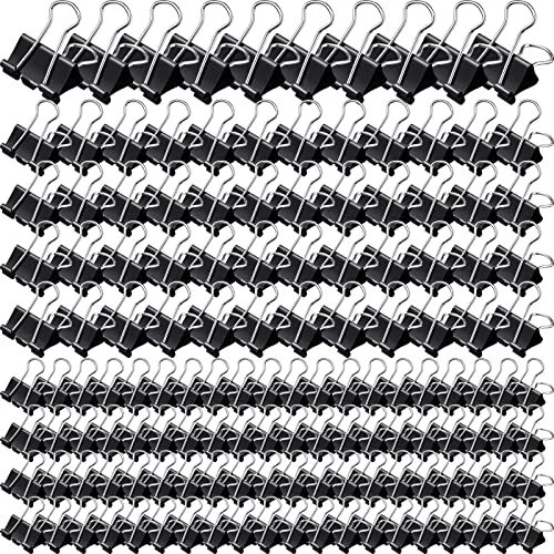 600 Pieces Binder Clips Paper Clips Assorted Sizes Office Supplies Medium