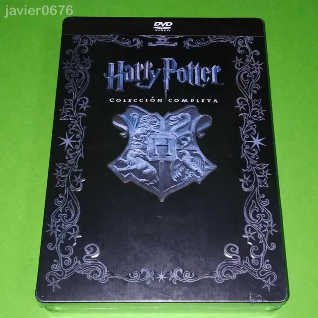 Harry Potter  Coleccion Completa 8 Peliculas En Dvd Nuevo Precintado Steelbook