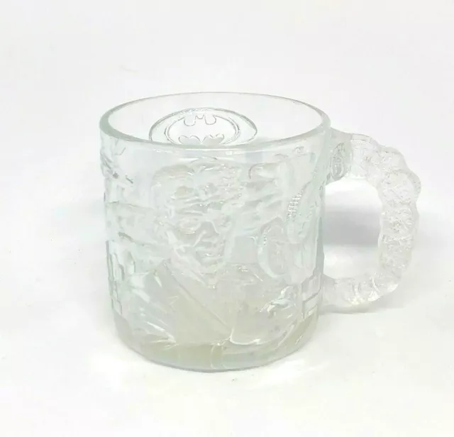 McDonald’s 'BATMAN Forever' Collectable Glass Mugs - Two Face - 1995