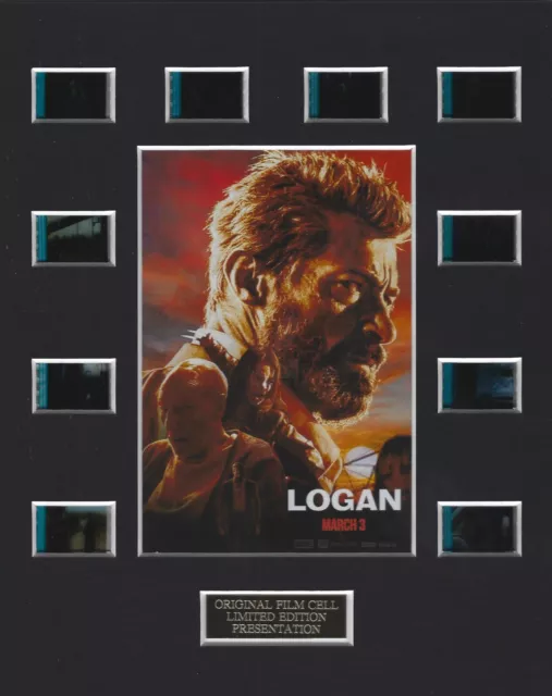 Logan (2017) Authentic 35mm Movie Film Cell 8x10 Matted Display - w/COA