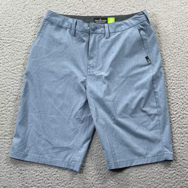 Quiksilver Amphibian Shorts Men's 29 Hybrid Chino 4way Stretch Board Shorts