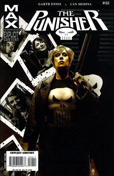 Punisher #49 Sept 2007 Garth Ennis Widowmaker Finale Marvel Max Nm Comic Book 1